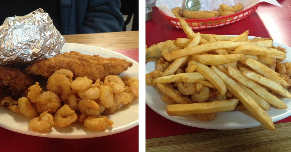 220 seafood menu Henderson NC