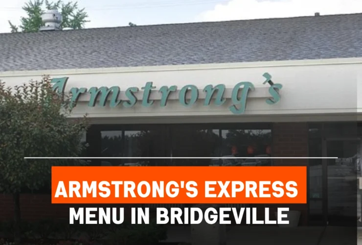 Armstrong's Express Menu in Bridgeville