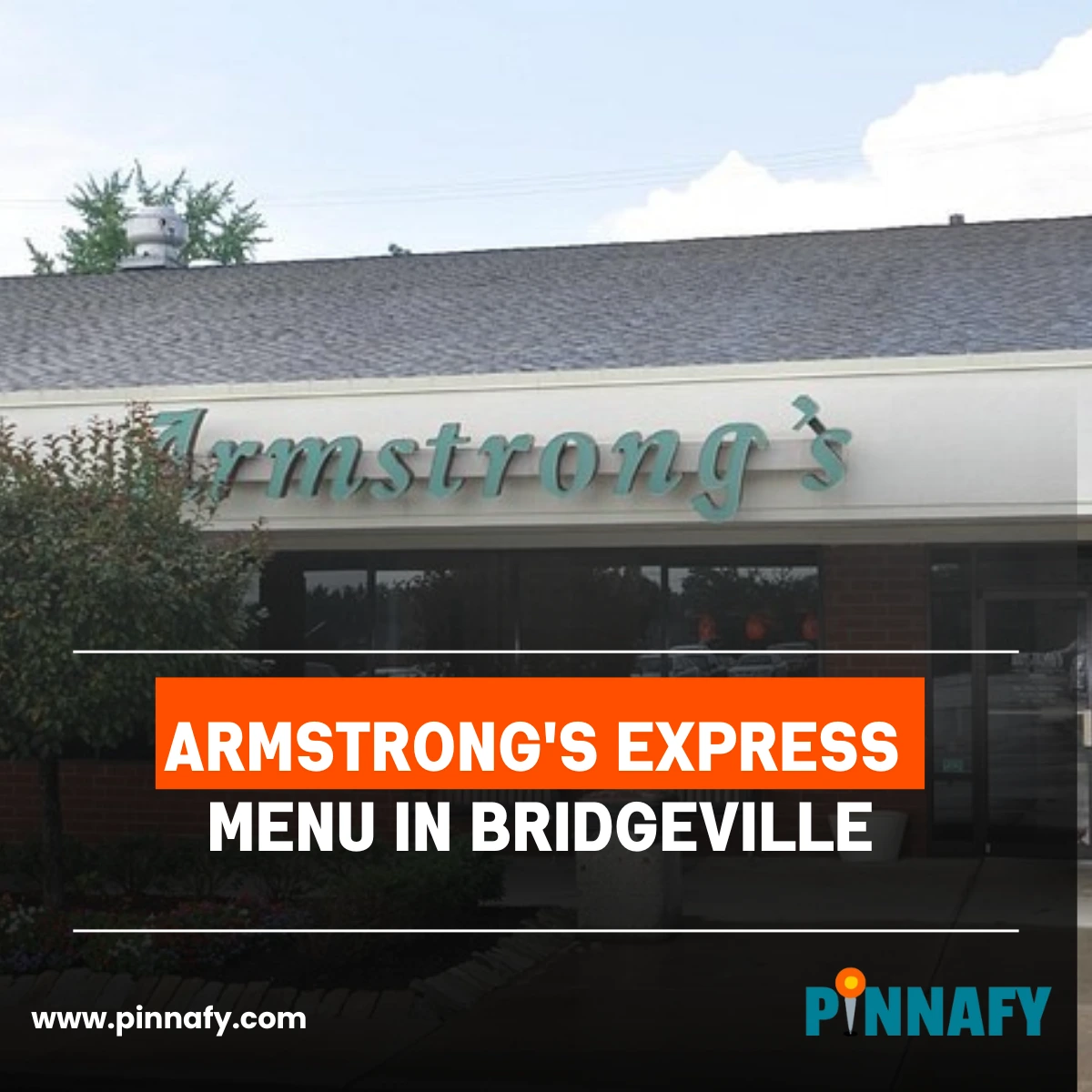 Armstrong's Express Menu in Bridgeville