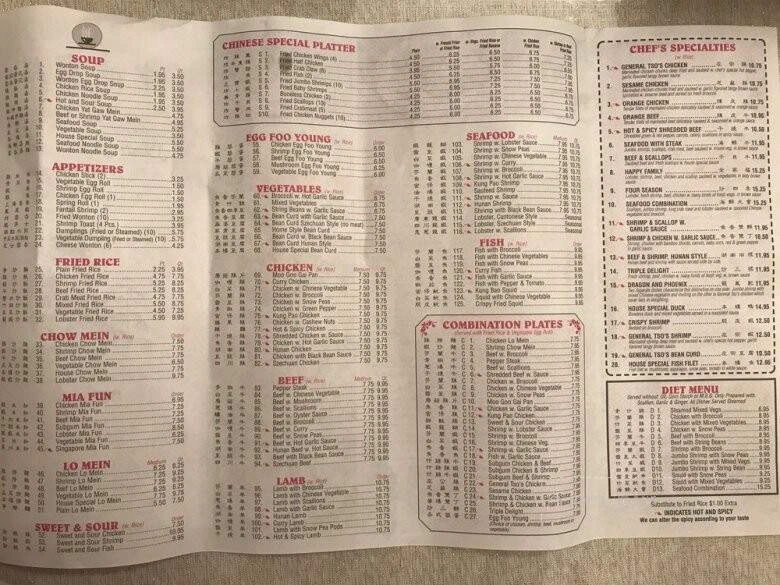 China Pagoda Menu in Bay Ridge