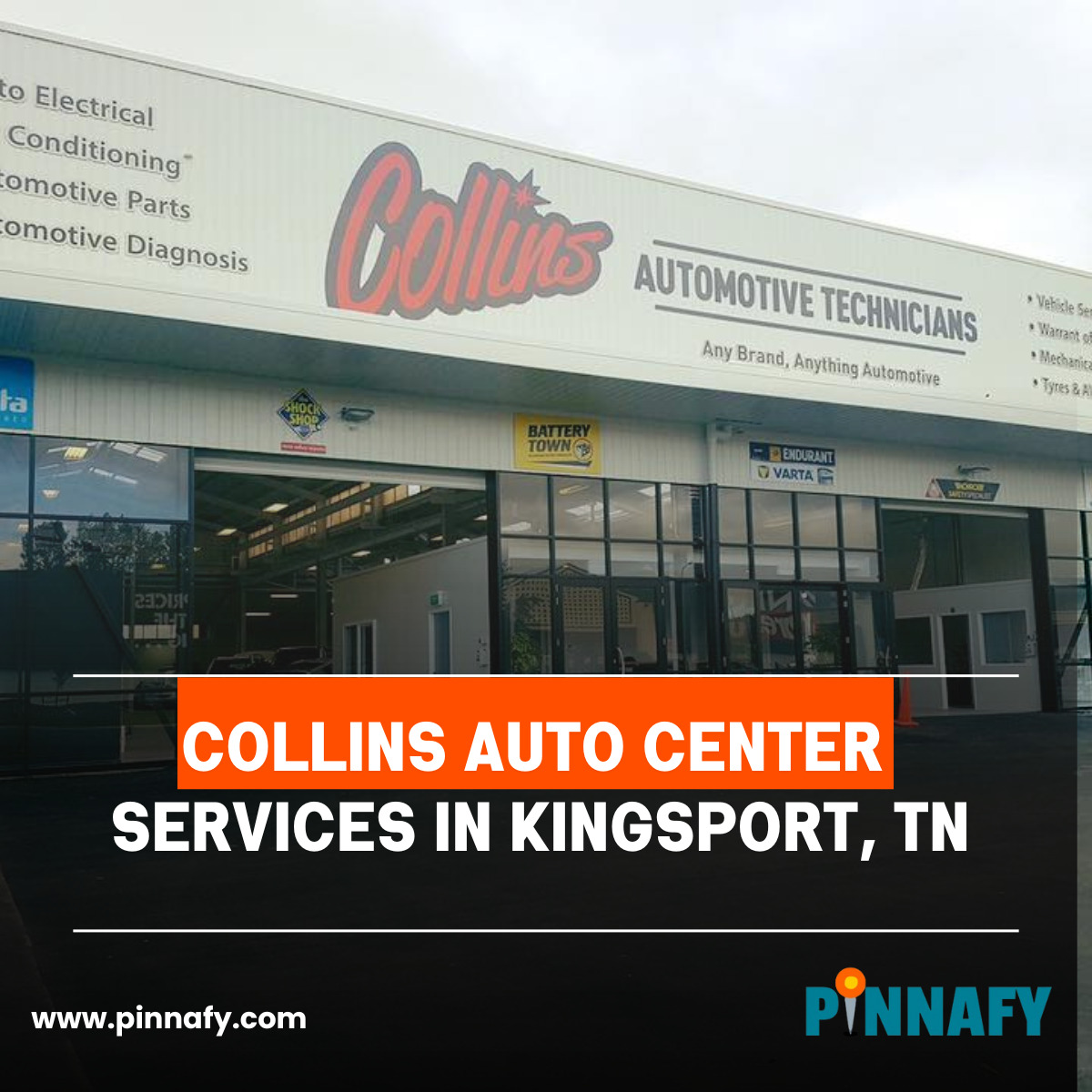Collins Auto Center Services in Kingsport, TN