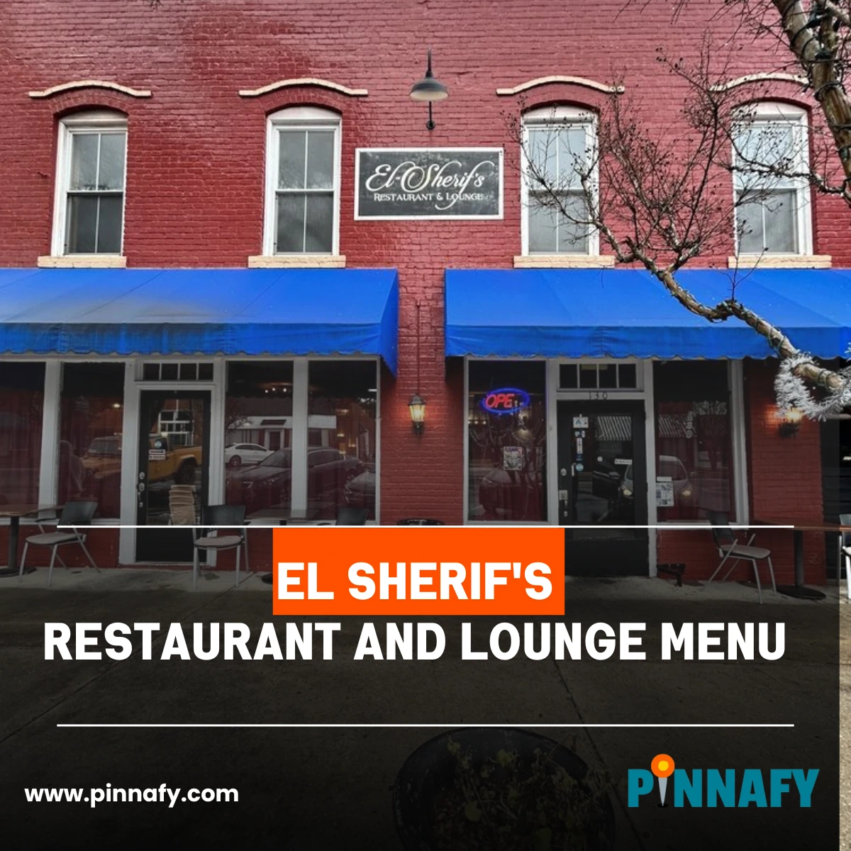 El Sherif's Restaurant and Lounge Menu