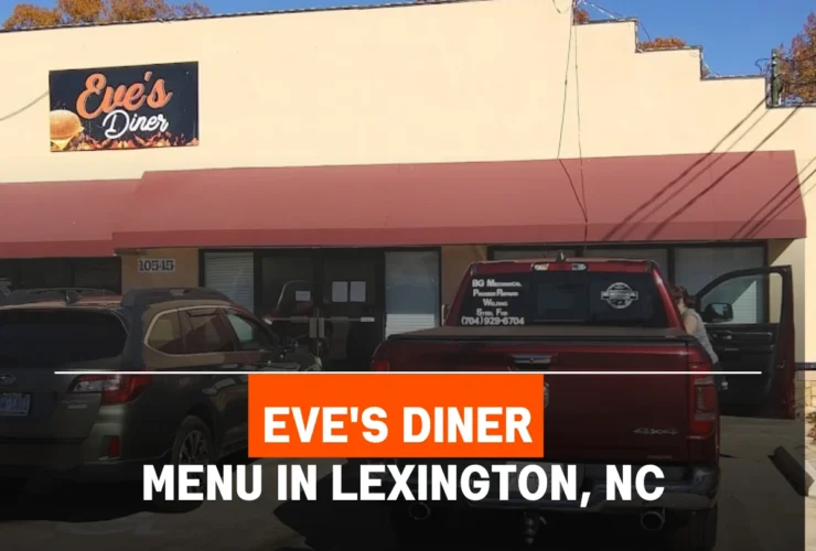 Eve's Diner Menu in Lexington, NC