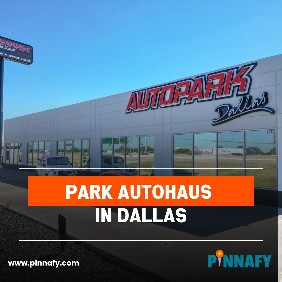 Park Autohaus Dallas, located at 13537 Vargon St in Lake Highlands, TX 75243