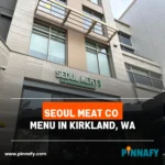 Seoul Meat Co Menu in Kirkland, WA