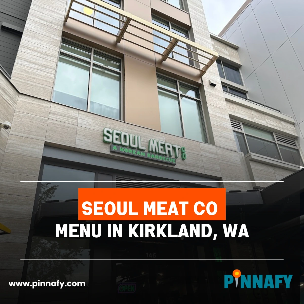 Seoul Meat Co Menu in Kirkland, WA