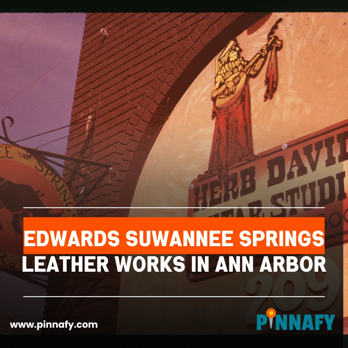 Edwards Suwannee Springs Leather Works in Ann Arbor