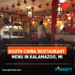 South China Restaurant Menu in Kalamazoo, MI