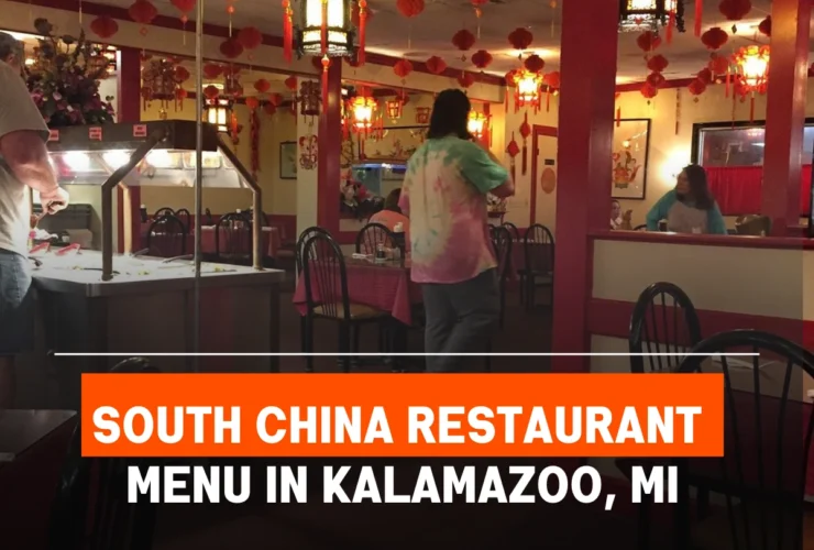 South China Restaurant Menu in Kalamazoo, MI