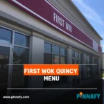 First Wok Quincy Menu