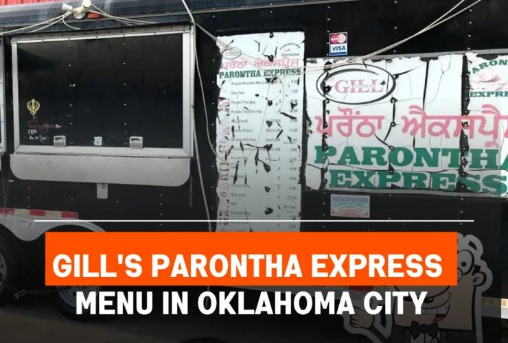 Gill's Parontha Express Menu in Oklahoma City