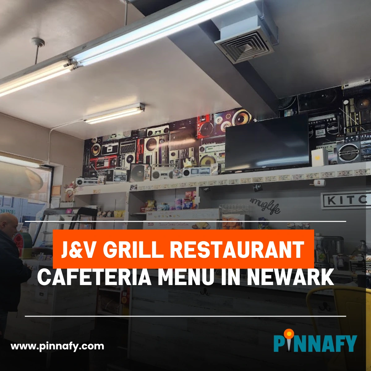 J&V Grill Restaurant Cafeteria Menu in Newark