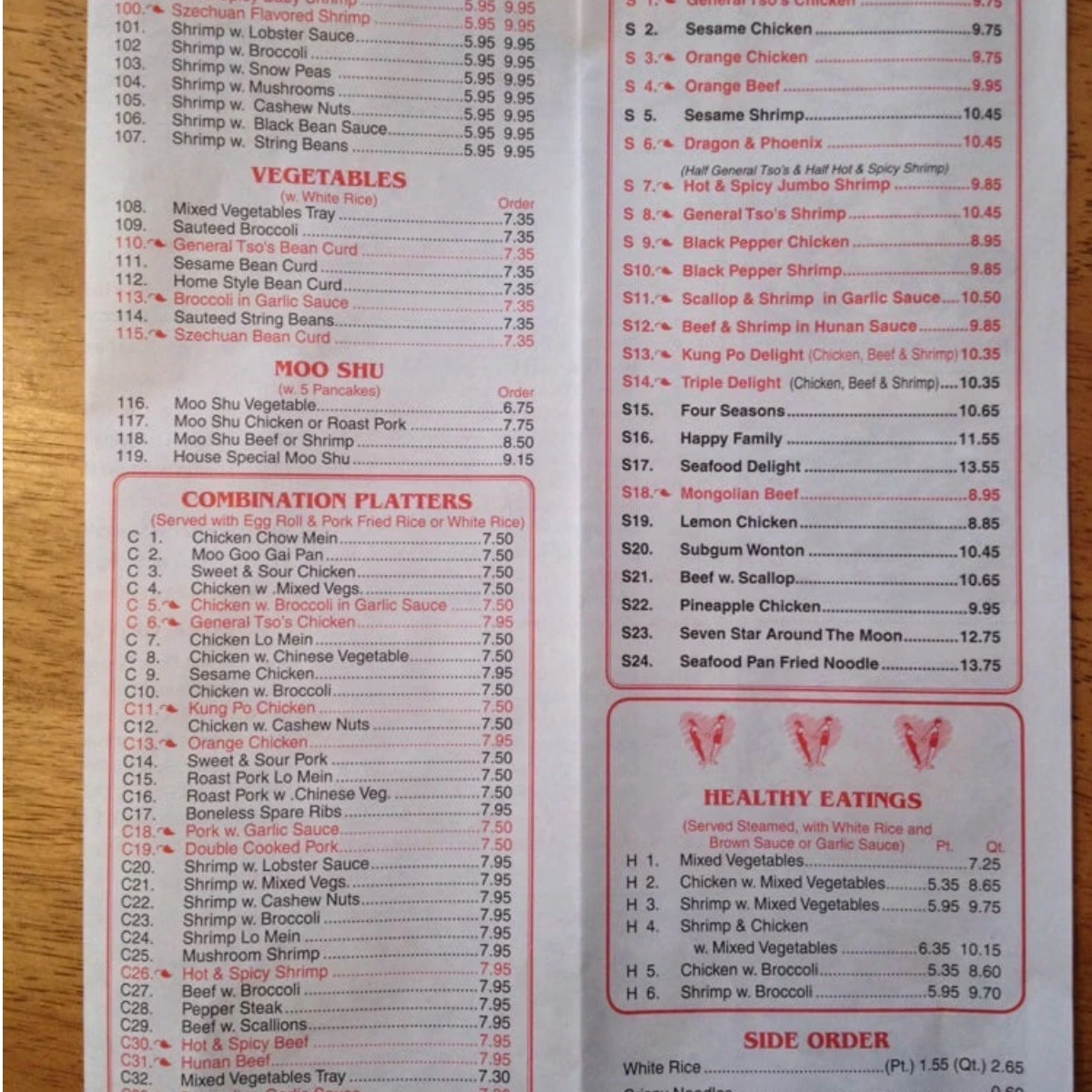Ken's Chinese Restaurant, located at 101 Jackson St, Fairmont