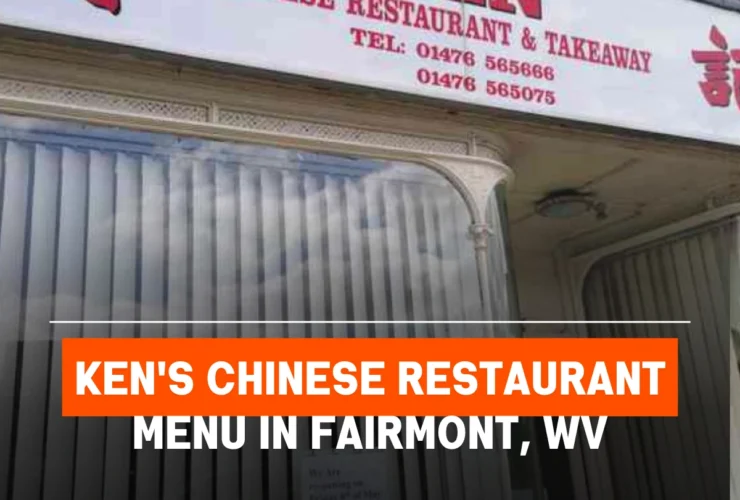 Ken's Chinese Restaurant Menu in Fairmont, WV
