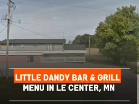 Little Dandy Bar & Grill Menu in Le Center, MN