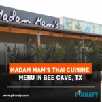 Madam Mam's Thai Cuisine Menu in Bee Cave, TX