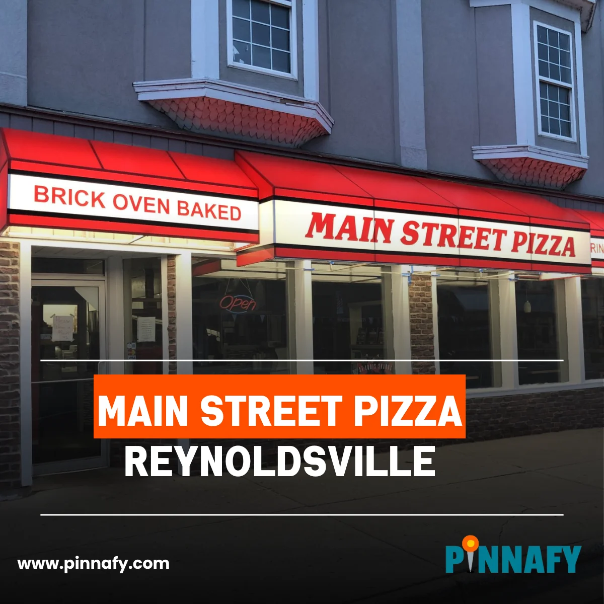 Main Street Pizza Reynoldsville Menu 474 E Main St, Reynoldsville, PA 15851