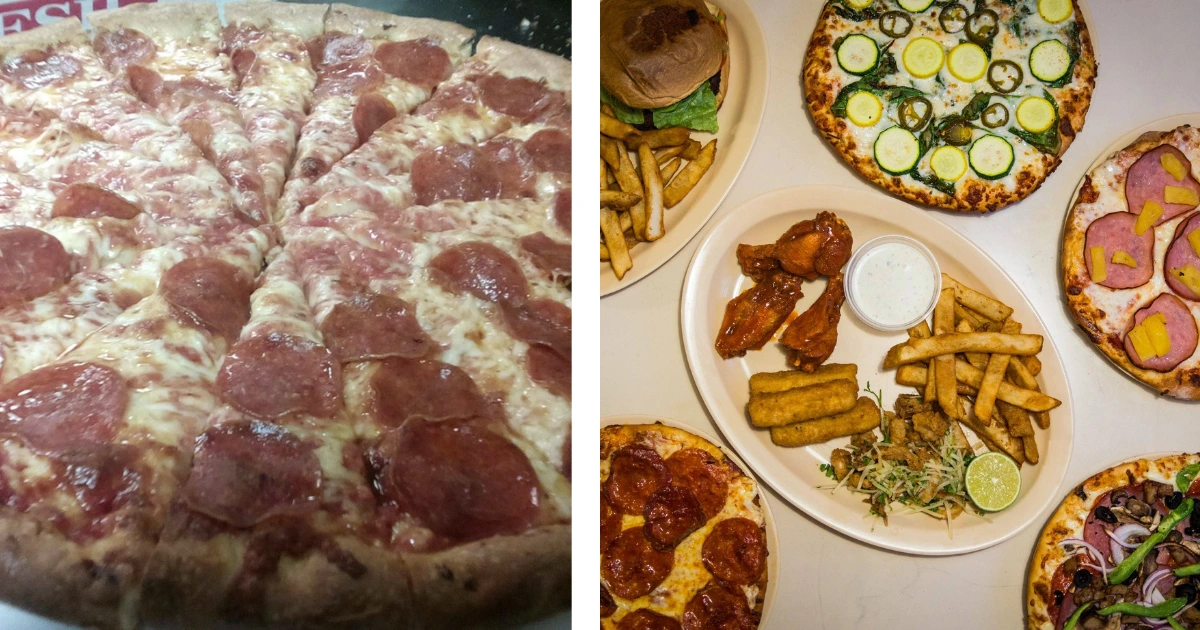 Manny's Pizza Plus menu for 724 Boswell Ave, Norwich, CT