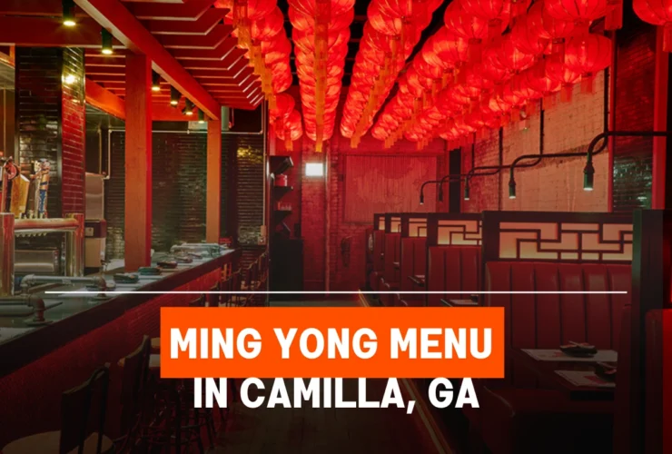 Ming Yong Menu in Camilla, GA