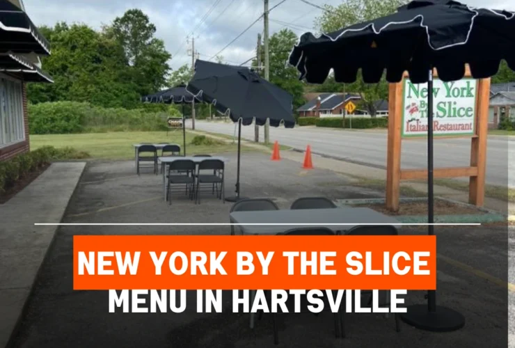 New York by the Slice Menu in Hartsville, SC