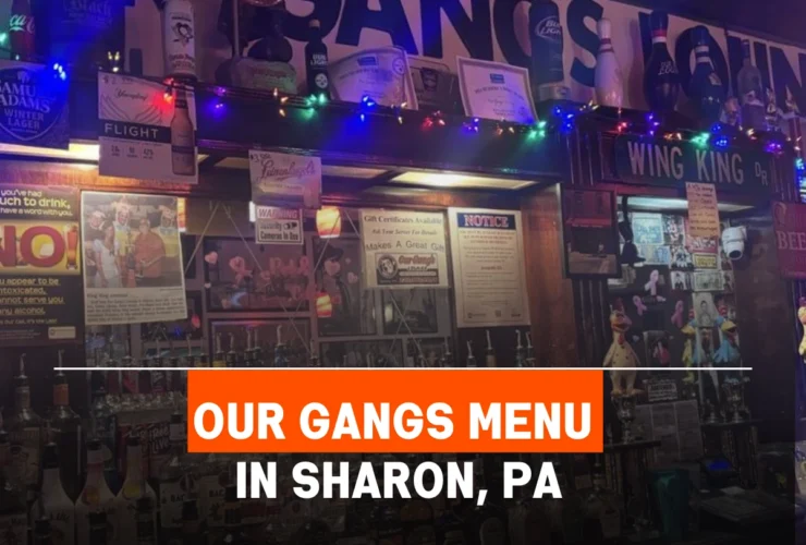Our Gangs Menu in Sharon, PA