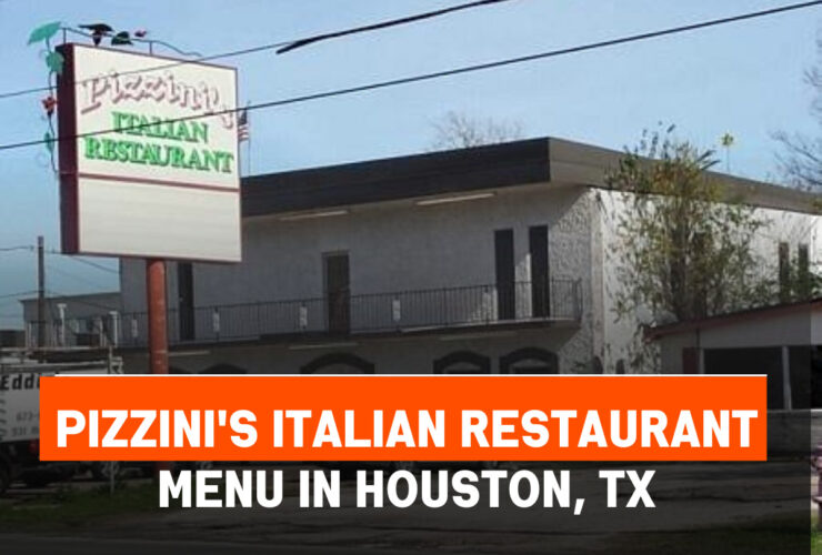 Pizzini's Italian Restaurant Menu in Houston, TX