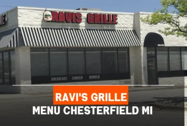 Ravi's Grille Menu Chesterfield MI