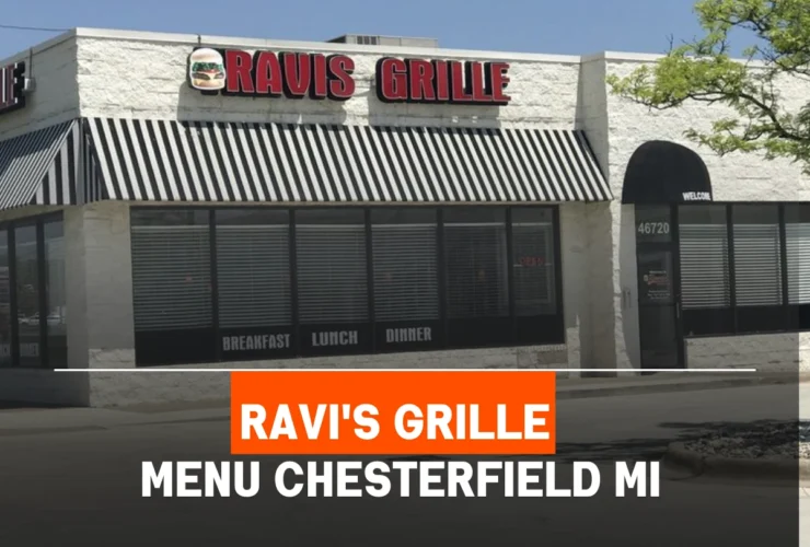 Ravi's Grille Menu Chesterfield MI