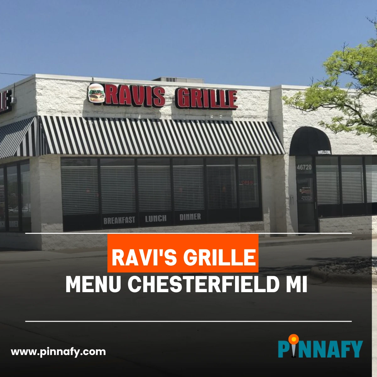 Ravi's Grille Menu Chesterfield MI