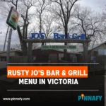 Rusty Jo's Bar & Grill Menu in Victoria