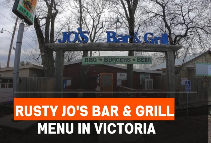 Rusty Jo's Bar & Grill Menu in Victoria