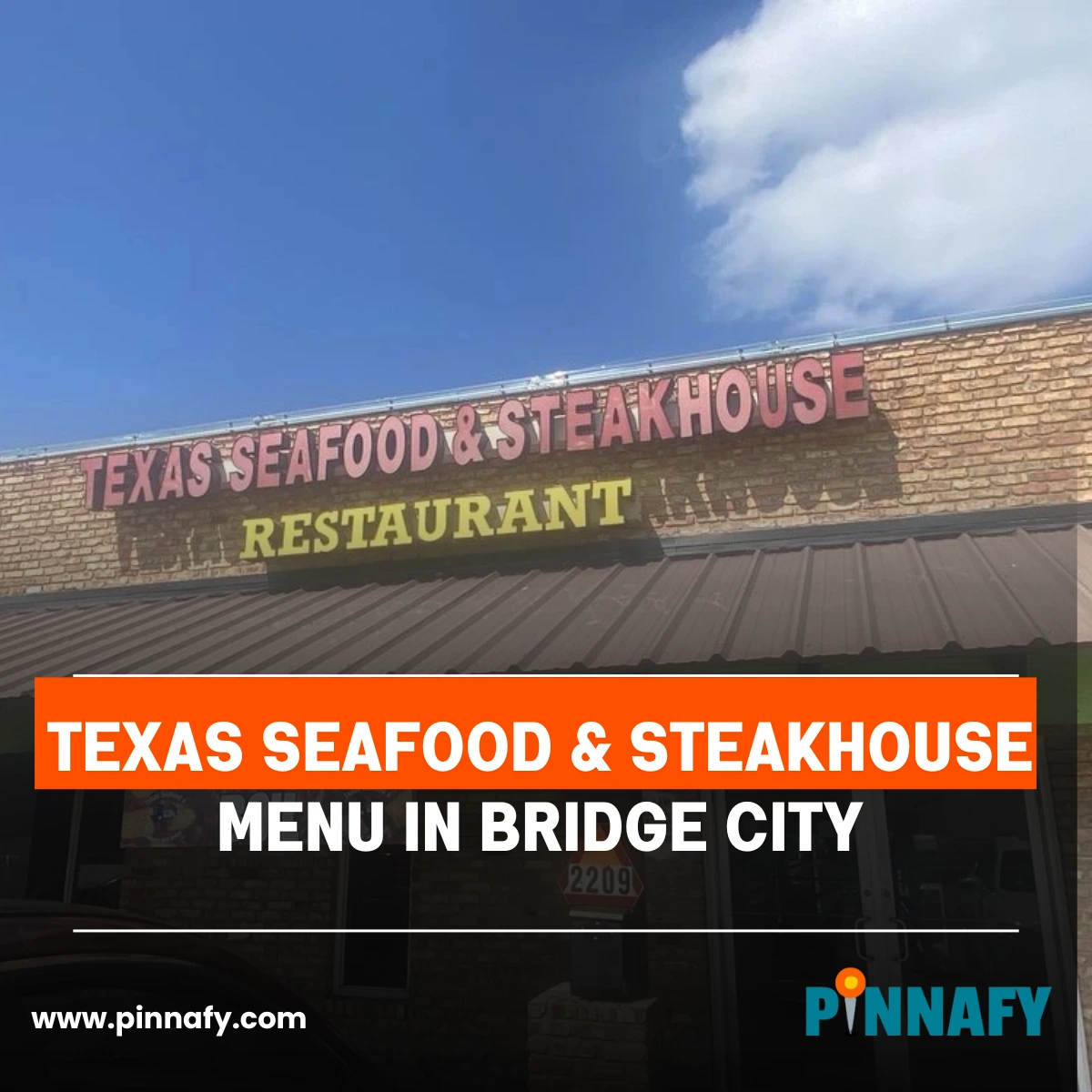 Texas Seafood & Steakhouse Menu in Bridge City