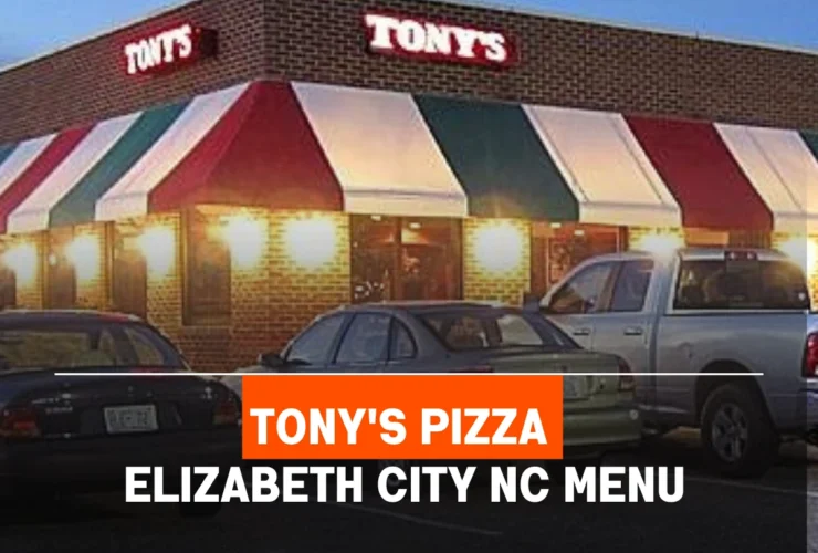 Tony's Pizza Elizabeth City NC Menu