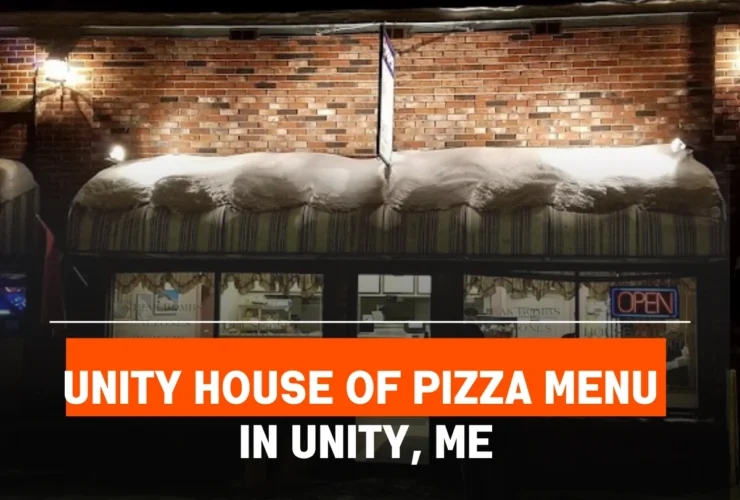 Unity House of Pizza Menu in Unity, ME