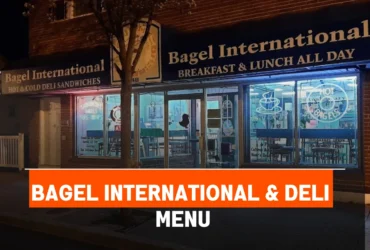 Bagel International & Deli Menu in Bradley Beach