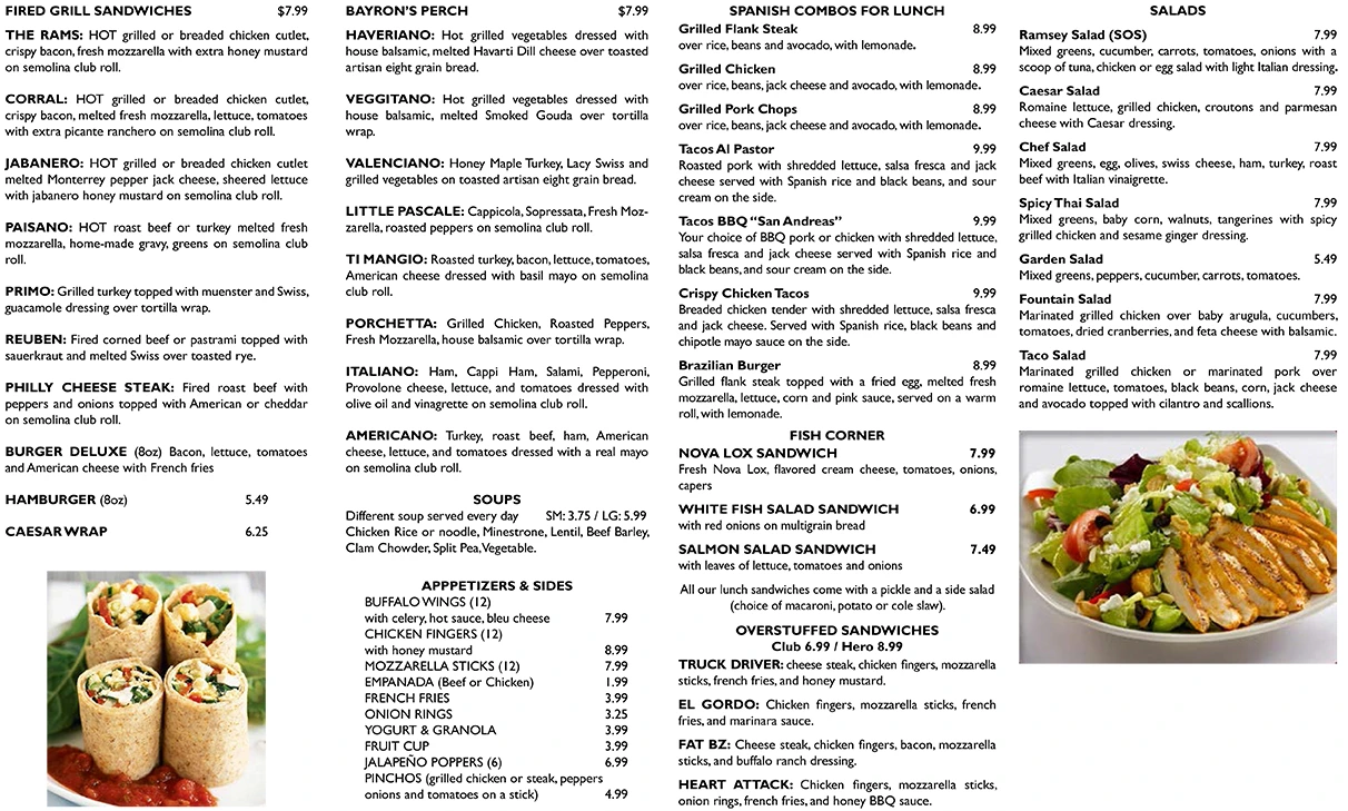 Bagel International & Deli Menu in Bradley Beach