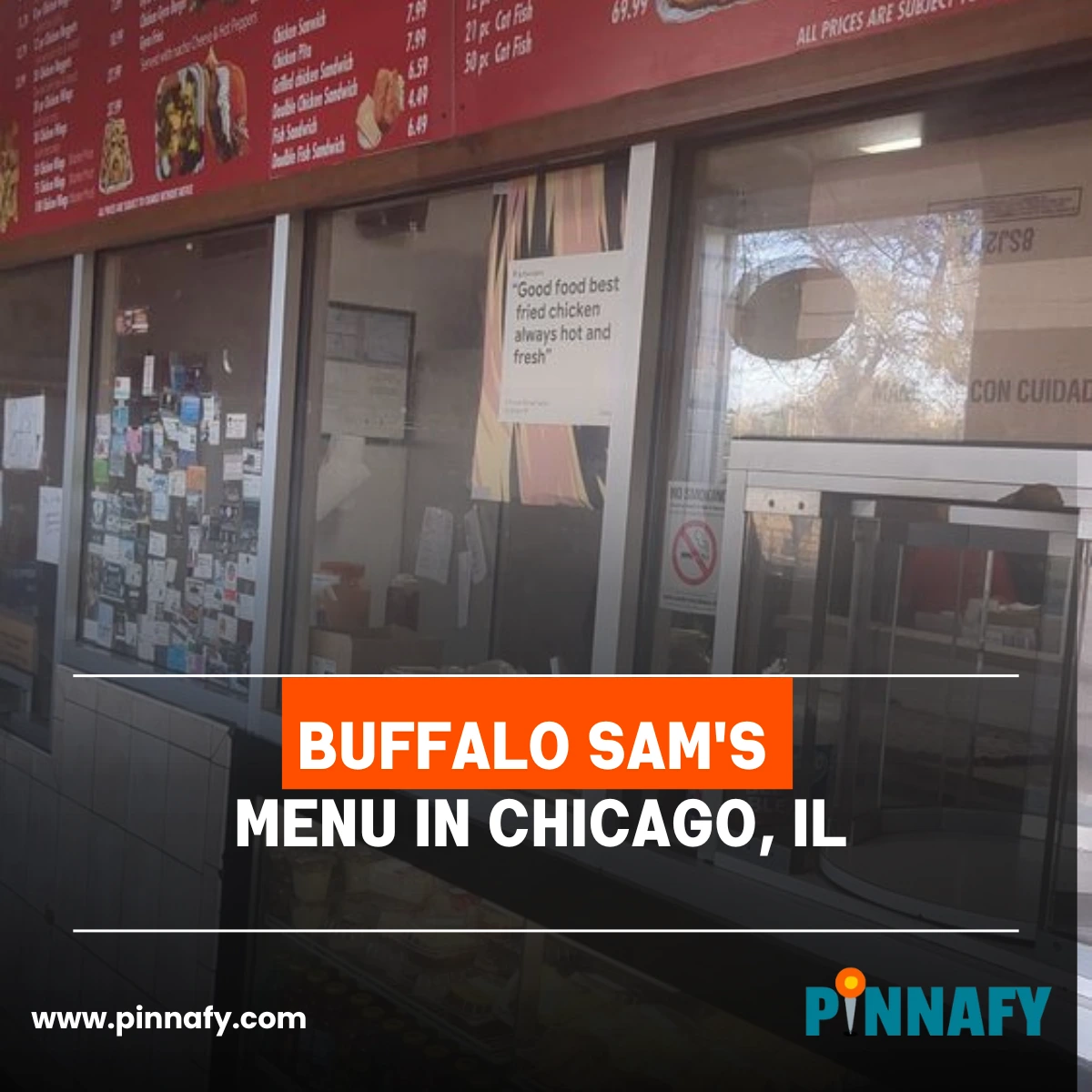 Buffalo Sam's Menu in Chicago, IL