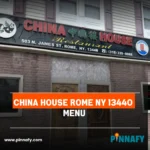China House Rome NY 13440 Menu