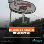 Cranwills Drive In Menu in Pekin