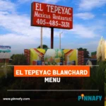 El Tepeyac Blanchard Menu