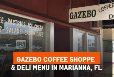 Gazebo Coffee Shoppe & Deli Menu in Marianna, FL