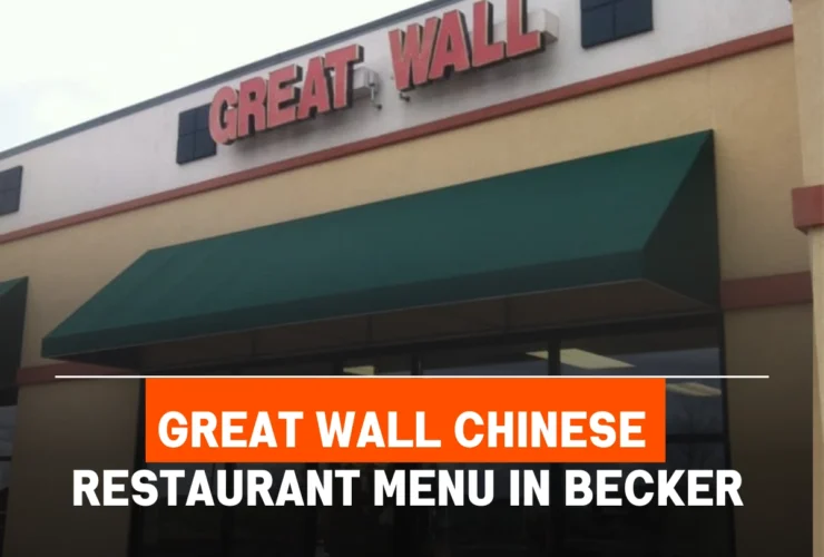 Great Wall Chinese Restaurant Menu in Becker, MN