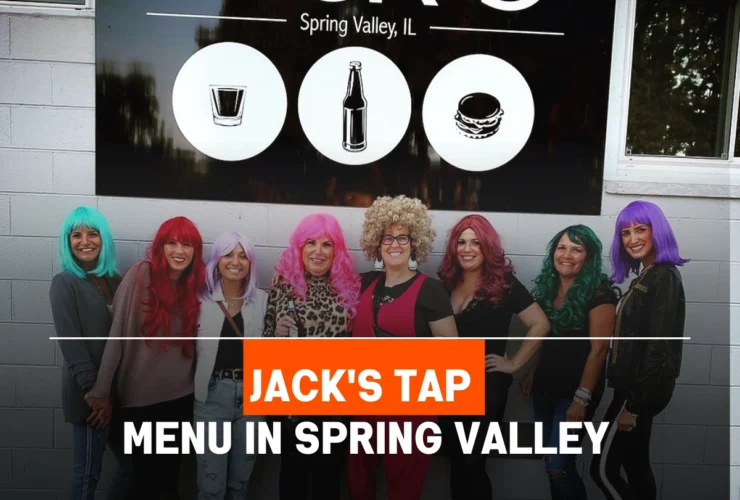 Jack's Tap Menu in Spring Valley