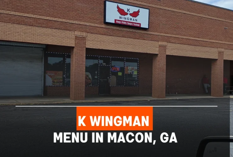K Wingman Menu in Macon, GA