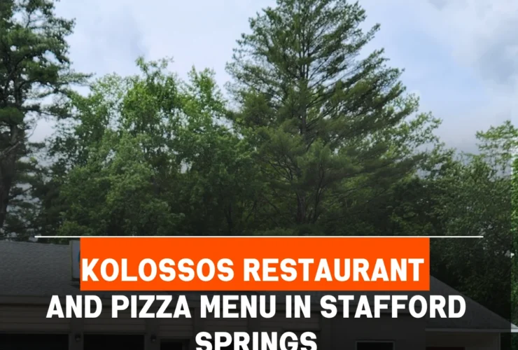 Kolossos Restaurant and Pizza Menu in Stafford Springs