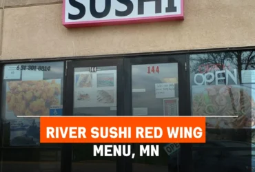 River Sushi Red Wing Menu, MN