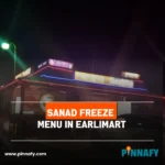 Sanad Freeze Menu in Earlimart, CA