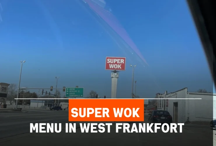 Super Wok Menu in West Frankfort