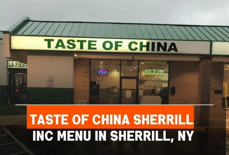 Taste of China Sherrill Inc Menu in Sherrill, NY