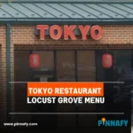 Tokyo Restaurant Locust Grove Menu